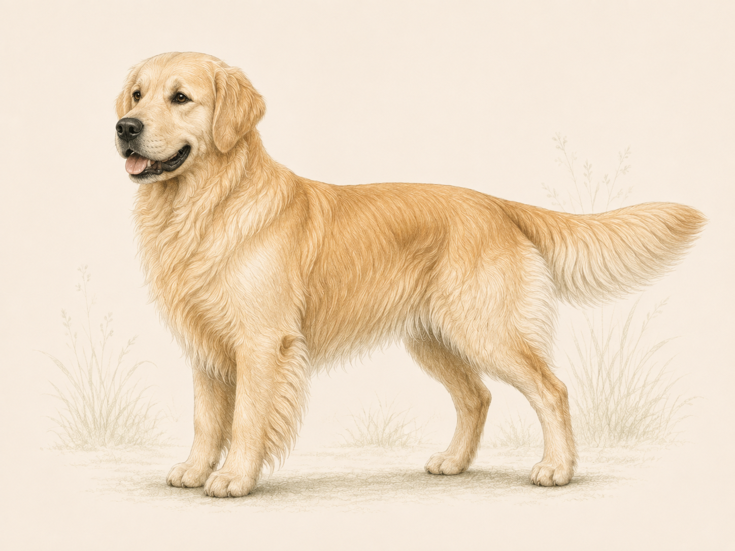 Golden retriever – szata i umaszczenie