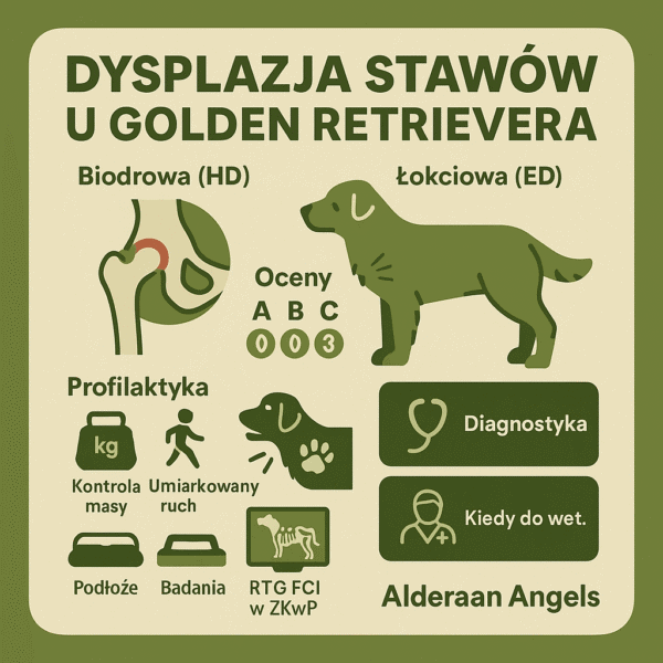 Dysplazja - ogromny problem Goldenów