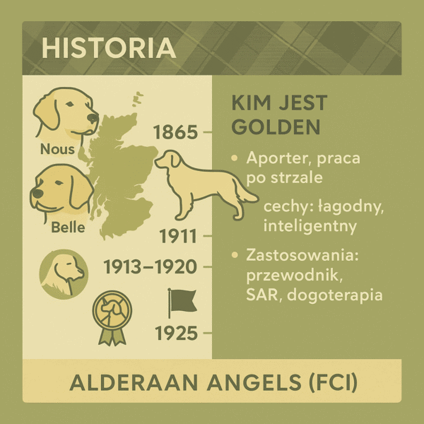 Golden retriever - historia I CHARAKTERYSTYKA